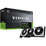 Resim Msı Geforce Rtx5060 8g Ventus 3x Oc 8gb Ddr7 128bıt 3xdp 1xhdmı Ekran Kartı 