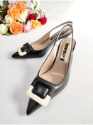 Resim Of&Off Kadın Ithal Toka Detay Stiletto 