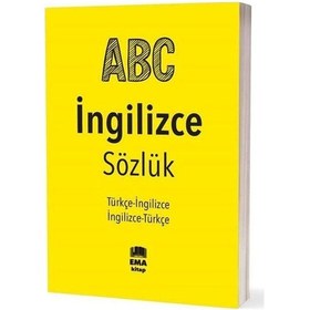 Resim ABC İngilizce Sözlük - Türkçe/İngilizce-İngilizce/Türkçe- Ema Kitap 