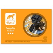Resim Rovi Everyday Parlak Fotoğraf Kağıdı 230Gsm 50Yp A4 Rovi