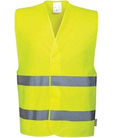 Resim Genel Markalar Fosforlu Ikaz Yeleği Sarı 5 Cm Reflektörlü Standart 