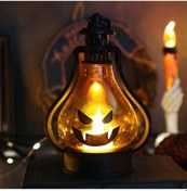 Resim Soulader Cadılar Bayramı Parti Süsleri Kabak Fener Işıklandırma Dekor Sahne Tasarımı Ev Parti Dekorasyon Ürünleri Gri 
