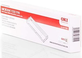 Resim Ribbon Original Oki 1x Siyah 43571802 / ML1120 Oki Microline 1120 için 