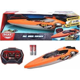 Resim Dickie Uzaktan Kumandalı Sea Hawk Tekne Turuncu 