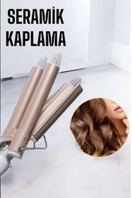 Resim shopwave Wag Maşa Yüksek Isı Ayarlı Su Dalga Maşası 