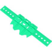 Resim Mufunye Motorsiklet Egzos Isı Koruması Silikon Kalkan Yeşil 380mm Isı Dayanıklı Soğutma Fonksiyonu Evrensel Tip 