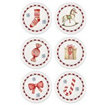 Resim Globe Çerezlik 6 Parça 10 Cm New036 
