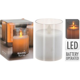 Resim KPM Dekoratif Led Mum - 10 cm 