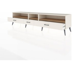 Resim Hyperion Tv Ünitesi 3 Raflı 3 Çekmeceli 220x44x51 Aytaşı-çam/aytaşı Atlas Çam/aytası - Aytası 