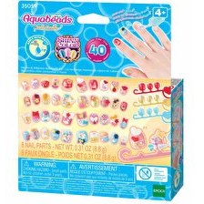 Resim Aquabeads Kalpler ve Kurdeleler Yedek Tırnak Paketi 