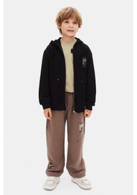 Resim Xo Kids Erkek Çocuk Pantolon 8-14 Yaş 69310 Kahverengi 