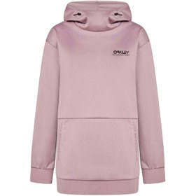 Resim Oakley Park Rc Softshell Hoodie Kadın Pembe Sweatshirt 