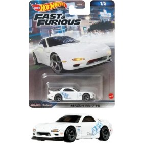 Resim Hot Wheels Fast-Furious Premium Araba Mazda Rx-7 Fd HNW46-HKD22 
