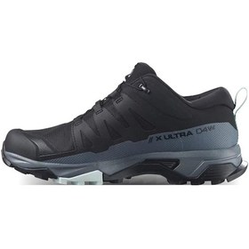 Resim Salomon X Ultra 4 Gtx Erkek/kadın Hiking Ayakkabısı Su Geçirmez Trekking Outdoor Low Siyah - F.gri 