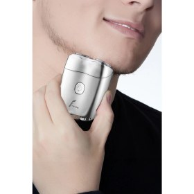 Resim Feyza Design Mini Taşınabilir Elektrikli Tam Vücut Tıraş Makinesi, Çift Kafa, Şarjlı 