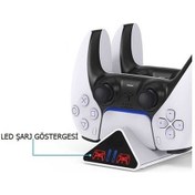 Resim Flybuy Stand Şarj Ps5 Pg P5011 Move Led Kol Joystick Ipega Göstergeli Pp 