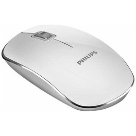 Resim Philips Spk7323ws Beyaz Kablosuz Sessiz Optik Mouse Diğer 