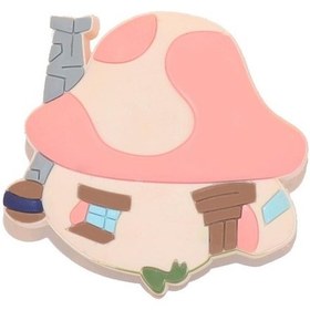 Resim Hırdavatsatış Rform 20232 Şirinler Evi Çocuk Kulpu Kırmızı 