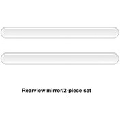 Resim Dikiz Aynası-4 Adet Karbon Fiber Doku Araba Kapı Kolu Bardak Çizilmeye Karşı Koruyucu Çıkartmalar Dış Su Geçirmez Otoma 