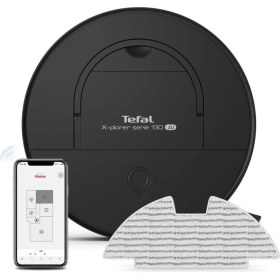 Resim Tefal Yapay Zeka Destekli Evcil Hayvan Dostu Akıllı Robot Süpürge ve Paspas 2700 Pa Emiş Güçlü Ultra Ince Tasarımlı 120 Dakika Kesintisiz Çalışan Cihaz 