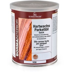 Resim Hardwax Oil 1030 Quick - Yağ ve Wax Karışımı Cila ( Hızlı ) - 1 Lt 