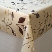 Resim Taner Pvc 140 cm Masa Örtüsü Beyaz 