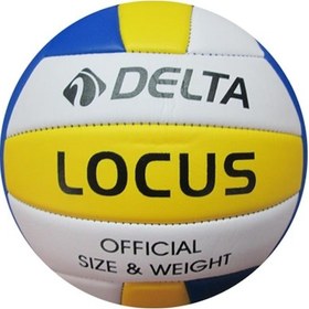 Resim Delta Locus Dura Strong Voleybol Topu Mavi Sarı Mavi - Sarı 