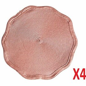 Resim Porland Priya Gül Kurusu Polipropilen Amerikan Servis 38cm 4'lü 04sty007370 