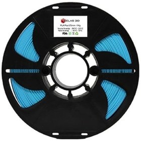 Resim ELAS3D Elas 1.75mm Açık Mavi Pla Plus Filament 1kg 