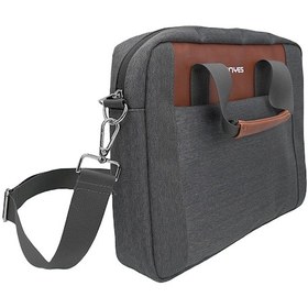 Resim Lenyes Lb544 15-16 İnç Su Geçirmez Laptop Çantası Rambler Serisi Polyester Kumaş Gri 