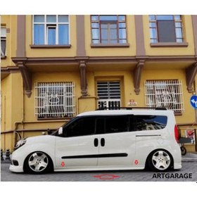 Resim Fiat Doblo 3-4 Maxi Uzun Şase Marşpiyel Tk.-fiberglass-boyasız 