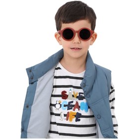 Resim machupıcchu Iskandinav Ithal Model Bebek-çocuk Güneş Gözlüğü Uva400 Korumalı Kiremit Çerçeve Füme Cam 