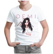 Resim Demi Lovato - Made In The Usa Beyaz Çocuk Tshirt 
