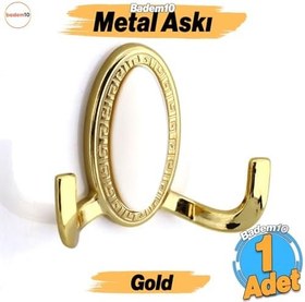 Resim Seçil Askı Gold Altın Dolap Askılık Askılığı Duvar Vestiyer Banyo Mutfak Elbise Kıyafet Çanta Askısı 