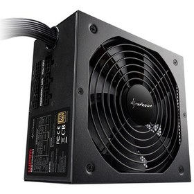 Resim Sharkoon WPM-GOLDZERO-550W 80+ Gold 14 CM Fanlı ATX Güç Kaynağı 