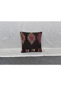 Resim Zehra Abla Halı Yeni El Dokuma Dekoratif Kilim Kırlent Yastık Kılıfı 6020 