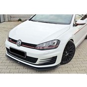Resim Vw Golf 7 Gtı Tampon Max Design Ön Lip Piona Black 2012 - 2017 