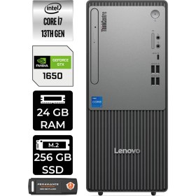 Resim Lenovo Thinkcentre Neo 50T Gen 5 Intel Core I7 13700 24GB 256GB SSD GTX1650/4GB Windows 11 Pro Masaüstü Bilgisayar & Per4 USB Bellek 12UB000LTRP391 
