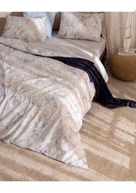 Resim Madame Coco Perline King Size Ranforce Baskılı Nevresim Takımı 8684427295205 Gri 