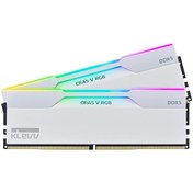 Resim Klevv KD5AGUA80-72B340J Cras V RGB 32 GB (2x16 GB) 7200 MHz CL34 Ram 