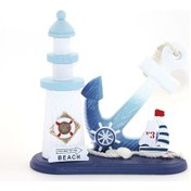 Resim Kenpazar Ahşap Marin Çapalı Deniz Feneri 