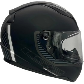 Resim Ls2 Rapıd 2 Extra Mat Siyah-Gri Kask 