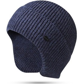 Resim Kulak Koruyuculu Kayak Şapkası Bisiklet Kaskı Astarı Açık Hava Sporları Koşu Kayak Motosiklet İçin Kış Su Şapkası Mavi 