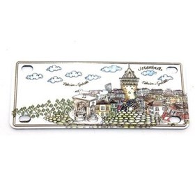 Resim İstanbul Temalı Magnet Model 12 Çok Renkli 