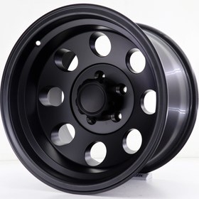 Resim R1 Wheels 16 inç 5*120 ET30 Mat Siyah Jant Takımı (J-1279) 