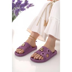 Resim Moda Fırsat Kadın Terlik Kaydırmaz Su Geçirmez Şık Ev Dışarı Plaj Yazlık Günlük Terlik 