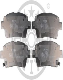 Resim OPTİMAL Bp12095 Fren Balatasi On (116MM) Corolla 1.4ı-1.6ı 01-07 (WA385317) 