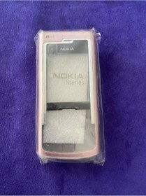 Resim Hasyılmaz Nokia N72 Ön Arka Kapak Pembe(Tuşsuz) - N72 Kapak 