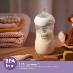 Resim Philips Avent Natural Response PP Antikolik Biberon 260 ML 1 Ay+ SCY673/01 