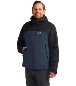 Resim Jack Wolfskin Jack Wolfskın Wıld Places 3ın1 Jkt M Erkek Midnight Sky Outdoor Ceketi A65257-c0412 Lacivert 